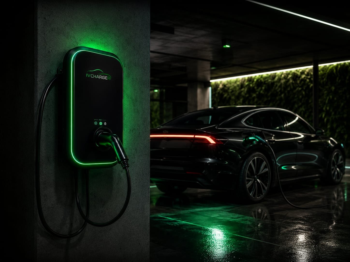 IV Charger — ponto de carregamento elétrico